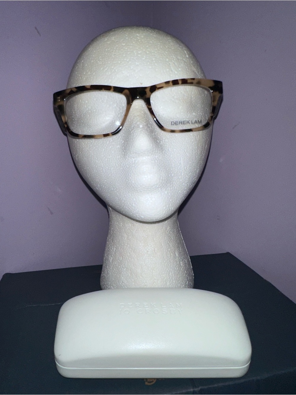 Derek Lam Tortoise Square Women's Eyeglass Frames - Brown Tortoise Pattern